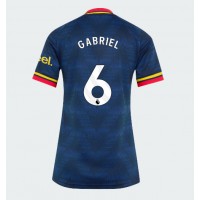 Arsenal Gabriel Magalhaes #6 Vieraspaita Naiset 2026-27 Lyhythihainen